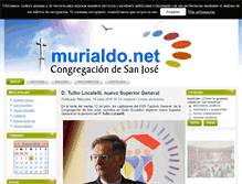 Tablet Screenshot of murialdo.net